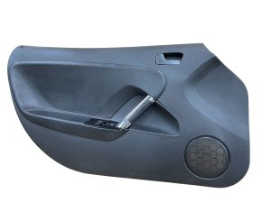 2006-2009 Pontiac Solstice Black Door Interior Trim Panel - Front, Left (Driver) (Used OEM)