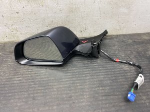  Tesla Model 3 Gray Power Folding Door/Side View Mirror - Front, Left (Driver) (Used OEM)