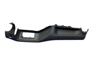 2014-2019 Toyota Highlander Black Center Leather Trim Panel with Starter Button - Front (Used OEM)