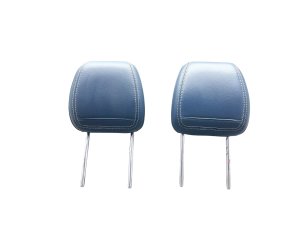2021-2025 Ford Bronco Gray Seat Adjustable Tilt Headrest Set - Front, Right (Passenger) (Used OEM)