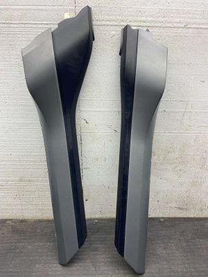 2022-2025 Ford F-150 Lightning Center Console Trim Panel Set - Front (Used OEM)