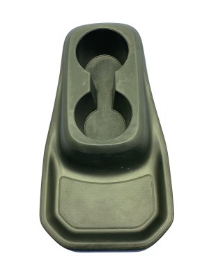 2024-2025 Toyota Grand Highlander Black 2nd Row Middle Console Cup Holder - Rear (Used OEM)