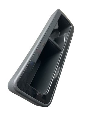 2022-2025 INFINITI QX60 Black Center Console Cup Holder with Storage and Trim Panel - Front (Used OEM)