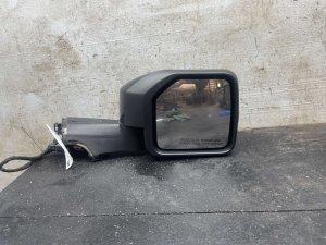 2021-2025 Ford Bronco Blue Power Blind Spot Door/Side View Mirror with Puddle Lamp - Front, Right (Passenger) (Used OEM)