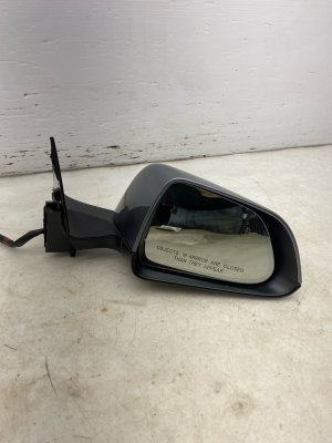  Tesla Model 3 Silver Power Folding Door/Side View Mirror - Front, Right (Passenger) (Used OEM)