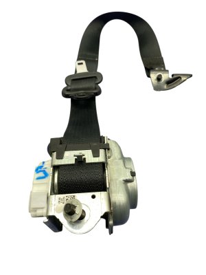 2022-2025 Ford F-150 Lightning Black Seat Belt Assembly - Rear, Left (Driver) (Used OEM)