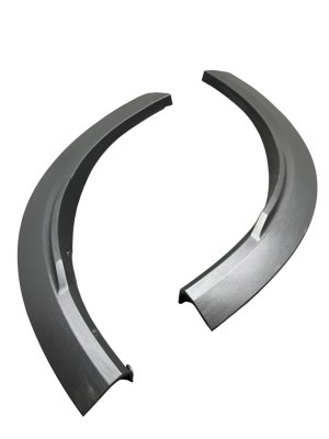 2022-2025 INFINITI QX60 Black Wheel Arch Fender Flare Trim Panel Set - Rear, Left (Driver) (Used OEM)