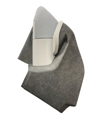 2014-2021 BMW i3 Gray Door Interior Quarter Trim Panel - Rear, Left (Driver) (Used OEM)