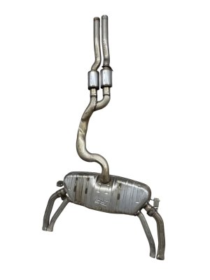 2022-2025 Audi RS3 Exhaust Muffler and Pipe Assembly with Resonator - Rear (Used OEM)