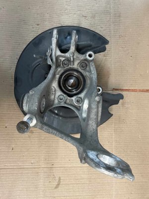2013-2017 Audi S5 Steering Knuckle and Hub Assembly - Rear, Right (Passenger) (Used OEM)