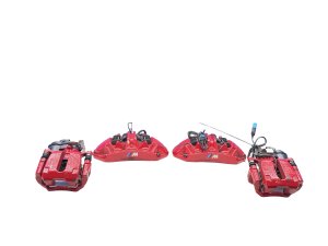 2023-2026 BMW M2 Red Front and Rear Brembo Disc Brake Caliper Set (Used OEM)