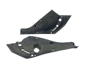 2018-2025 Lexus LC500 Black Upper Radiator Trim Cover Panel Set - Front (Used OEM)