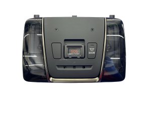 2018-2023 Lexus LC500 Black Overhead Roof Console with Dome and Map Lights - Front (Used OEM)