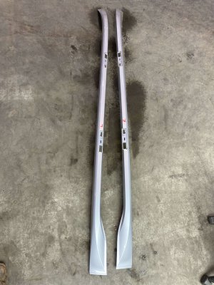2022-2025 INFINITI QX60 Silver Roof Mounted Luggage Rail Rack Set (Used OEM)