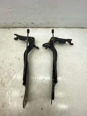 2021-2025 Ford F-150 Hood Hinge and Strut Assembly Set - Front, Right (Passenger) (Used OEM)
