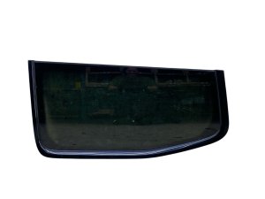 2022-2024 Jeep Wagoneer Black Quarter Panel Glass with Gloss Black Molding - Rear, Left (Driver) (Used OEM)