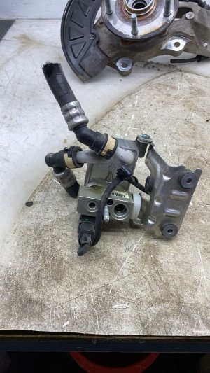 2021-2025 Ford F-150 Front Automatic Temperature Control A/C Evaporator and Heater Blower Motor Housing (Used OEM)