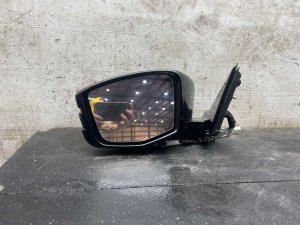 2022-2026 Acura MDX Majestic Black Power Folding Door/Side View Mirror - Front, Left (Driver) (Used OEM)