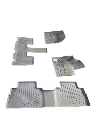 2020-2025 Hyundai Palisade Front and Rear All-Weather Rubber Floor Mat Set (Used OEM)