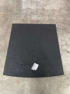 2021-2024 Jaguar F-Pace Black Trunk Spare Tire Cargo Floor Cover Panel - Rear (Used OEM)