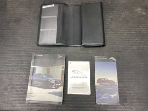 2021-2025 Jaguar F-Pace Owners Manual Book Set with Case (Used OEM)