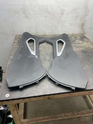 2021-2023 Jaguar F-Pace Center Console Trim Panel Cover Set - Front (Used OEM)