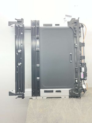 2020-2025 Kia Telluride Black Panoramic Sunroof Track and Shade Assembly - Rear (Used OEM)