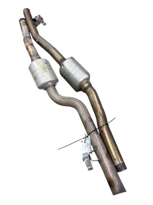 2020-2024 Audi S8 Exhaust Resonator and Muffler Pipe Set - Front (Used OEM)