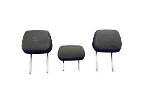 2023-2024 Maserati Grecale Black Seat Headrest Set of 3 - Rear, Right (Passenger) (Used OEM)