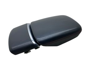 2020-2025 Audi Q7 Black w/ Red Stitching Center Console Armrest Storage Lid (Used OEM)