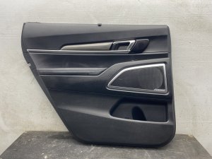 2023-2025 Kia Telluride Black Door Interior Trim Panel - Rear, Left (Driver) (Used OEM)