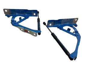 2024-2026 Kia EV9 Hood Hinge Set with Lift Supports - Front, Left (Driver) (Used OEM)