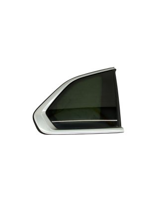 2019-2023 BMW X5 Quarter Glass with Digital Audio and Molding - Rear, Right (Passenger) (Used OEM)