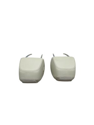 2020-2023 BMW X6 Ivory (White) Vernasca Leather Headrest Set - Front, Right (Passenger) (Used OEM)