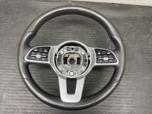 2020-2023 Mercedes-Benz GLB250 Black Steering Wheel with Paddle Shifters - Front (Used OEM)