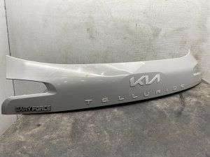 2023-2025 Kia Telluride Wolf Gray Liftgate Upper Trim Molding - Rear (Used OEM)