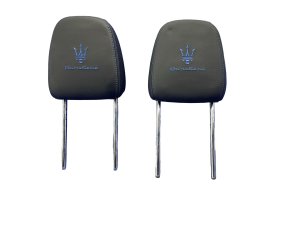 2023-2026 Maserati Grecale Black Seat Leather Headrest - Front, Right (Passenger) (Used OEM)