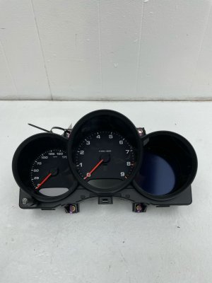 2013-2016 Porsche Boxster Speedometer Instrument Cluster Screen - Front (Used OEM)