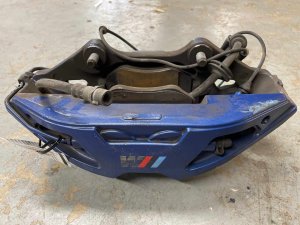 2019-2024 BMW M850i xDrive Blue Brembo M-Sport Disc Brake Caliper - Front, Left (Driver) (Used OEM)