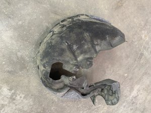 2019-2024 Audi Q8 Inner Fender Liner Splash Guard Shield - Rear, Left (Driver) (Used OEM)
