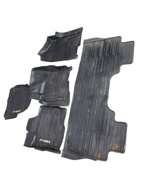 2022-2026 Ford F-150 Lightning All-Weather Rubber Floor Liner Set - Front (Used OEM)
