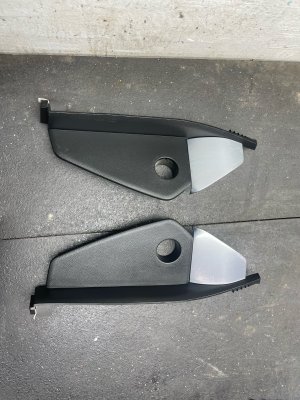 2022-2025 Jeep Wagoneer Dashboard End Cap Cover Trim Panel Set - Front (Used OEM)
