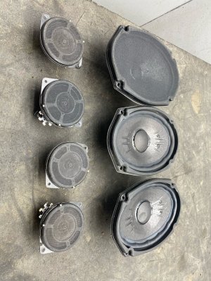 2022-2024 Jeep Wagoneer Alpine Premium Audio Speaker Set - Front (Used OEM)