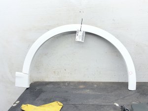 2019-2025 Audi Q8 White Wheel Arch Trim Fender Flare - Front, Right (Passenger) (Used OEM)