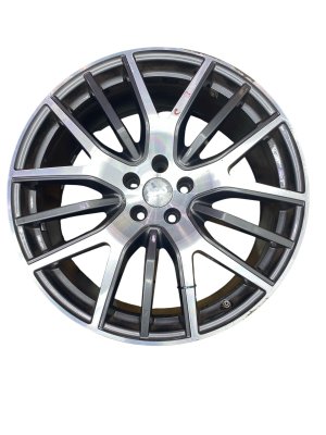 2017-2024 Maserati Levante 21x9 15-Spoke Polished with Painted Accents Alloy Wheel - Front (Used OEM)