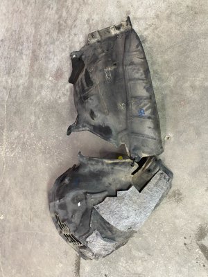 2019-2025 Audi Q8 Inner Fender Liner Splash Guard Shield - Front, Left (Driver) (Used OEM)