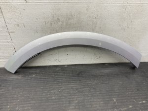 2019-2023 Audi Q8 Silver Wheel Arch Trim Molding Fender Flare - Rear, Right (Passenger) (Used OEM)