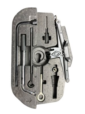 2017-2024 Maserati Levante Scissor Jack with Tool Kit and Foam Compartment (Used OEM)