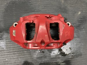 2019-2025 Audi Q8 Red Red Disc Brake Caliper - Front, Right (Passenger) (Used OEM)