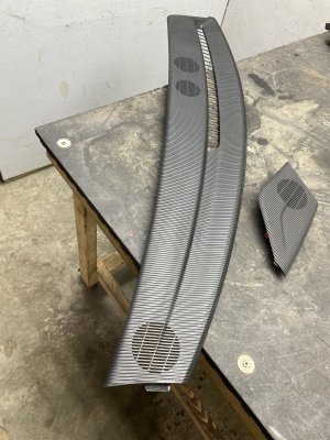 2022-2026 Jeep Grand Wagoneer Dash Vent Trim Cover Panel Set - Front (Used OEM)